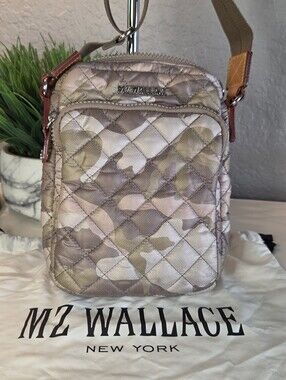 MZ Wallace Camo Crossbody & Dustbag